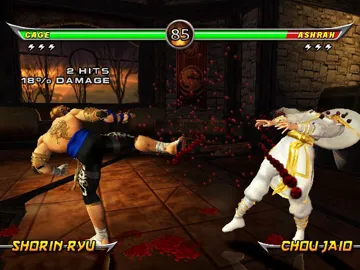 Mortal Kombat Armageddon (USA) screen shot game playing